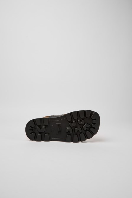 Camper Brutus Sandal Black And White Leather Sandals For Women New Arrivals