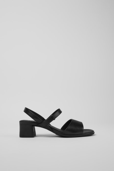 Design Katie Women's Black Strappy Sandal Camper