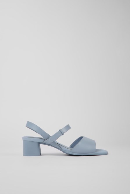 Camper Design Katie Blue Leather Sandals For Women
