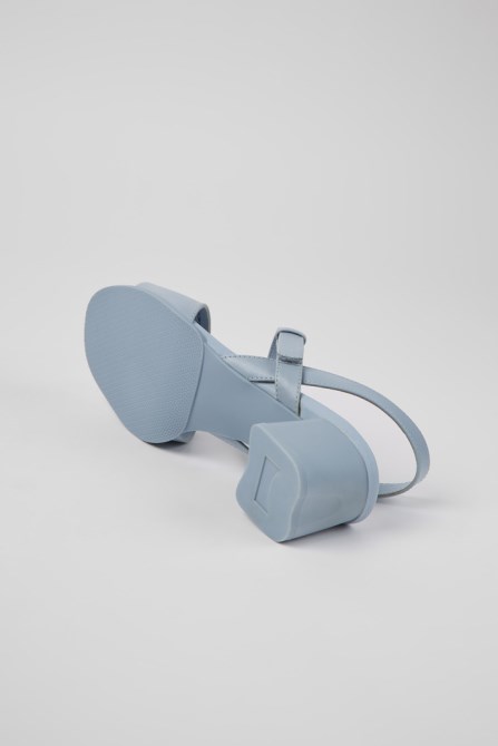 Camper Design Katie Blue Leather Sandals For Women