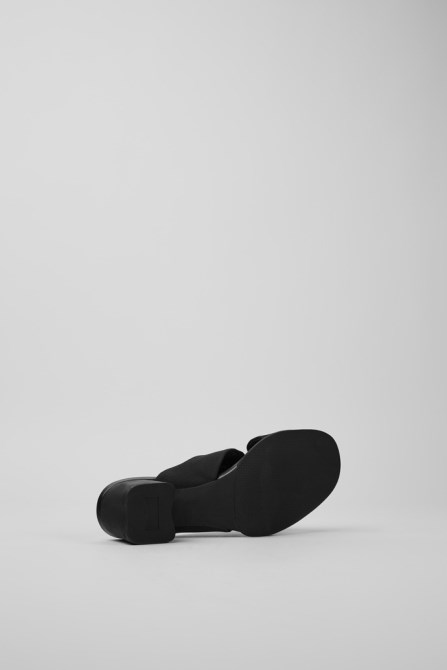 Design Katie Black Recycled Pet Sandals For Women Camper