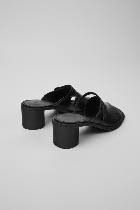 Exclusive Camper Meda Black Leather Sandals For Women