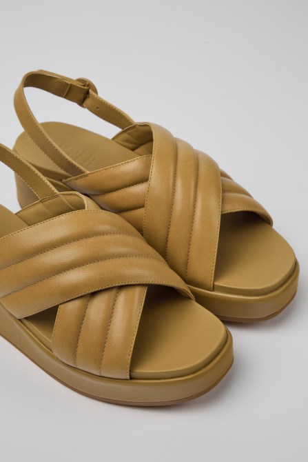 Design Misia Brown Sandals For Women Camper