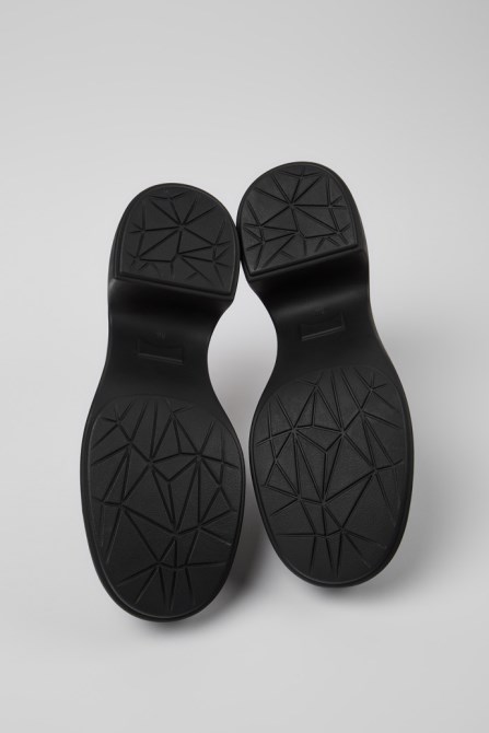 Thelma Black Leather Mules For Women Camper New Arrivals