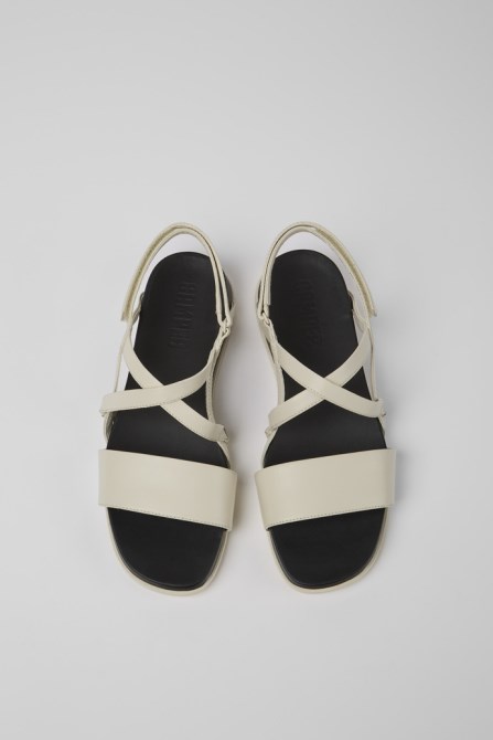 Camper Design Atonik Women's Beige Strappy Sandal