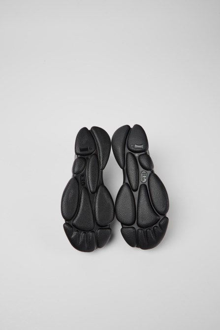 Karst Black Leather Shoes For Women Exclusive Camper