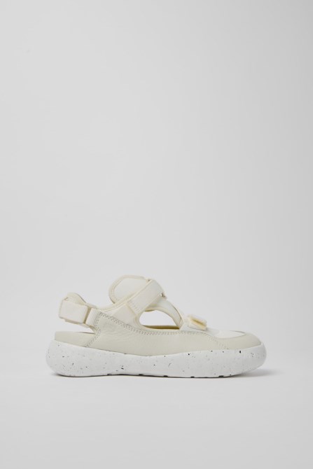 Camper Design Peu Stadium White Semi-Open Sneakers For Women