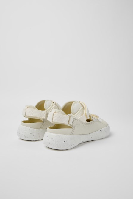 Camper Design Peu Stadium White Semi-Open Sneakers For Women