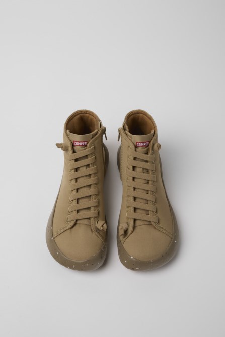 Camper Design Peu Stadium Beige Sneakers For Women