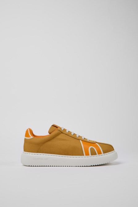 Design Runner K21 Beige And Orange Sneakers For Women Camper