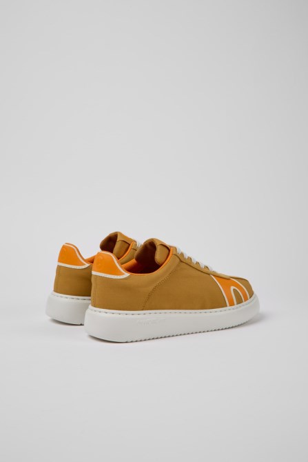 Design Runner K21 Beige And Orange Sneakers For Women Camper