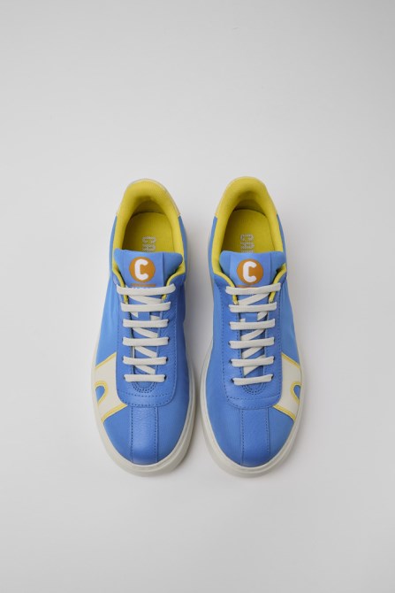 Design Runner K21 Blue And White Sneakers For Women Camper