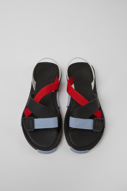 Set Red White And Black Sandals For Women Camper New Arrivals