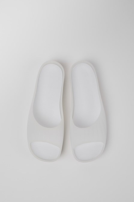 Design Wabi White Monomaterial Sandals For Women Camper
