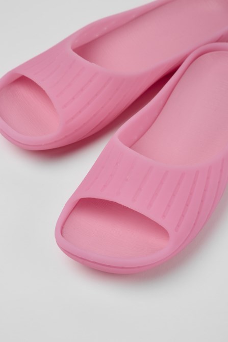 Design Wabi Pink Monomaterial Sandals For Women Camper
