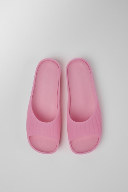 Design Wabi Pink Monomaterial Sandals For Women Camper