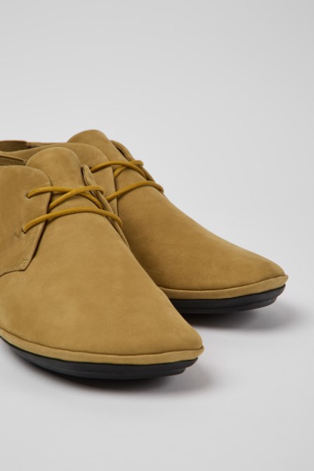 Right Brown Nubuck Desert Boots For Women Camper New Arrivals