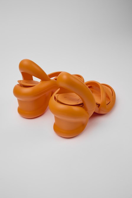 Camper Design Kobarah Orange Unisex Sandals
