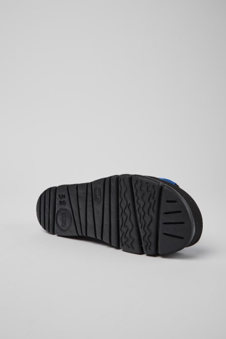 Design Oruga Up Blue Recycled Pet Sandals For Women Camper