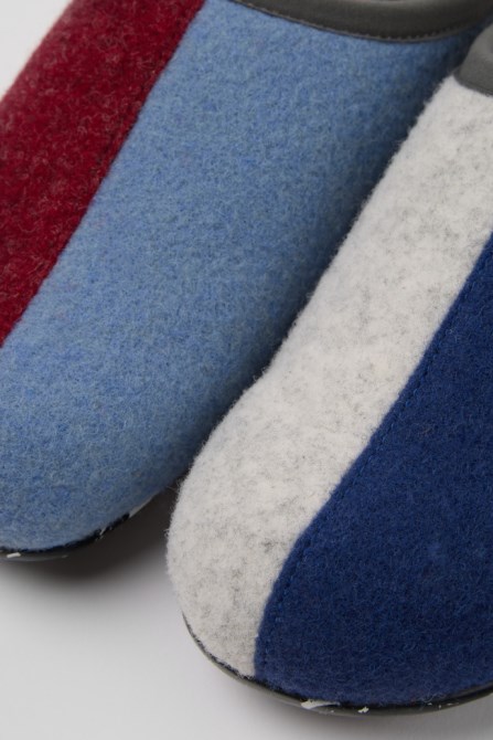 Twins Multicolored Wool Women's Slippers Camper New Arrivals
