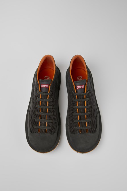 Design Beetle Grey Sneakers For Men Camper