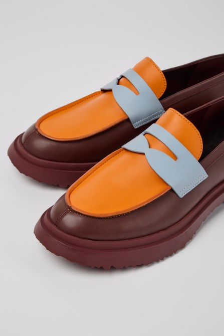 Camper Walden Multicolored Loafers For Men New Arrivals