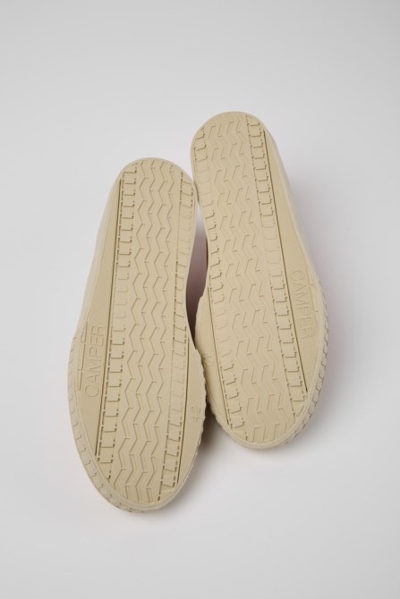 Camper Camaleon Red Recycled Cotton Sneakers For Men New Arrivals