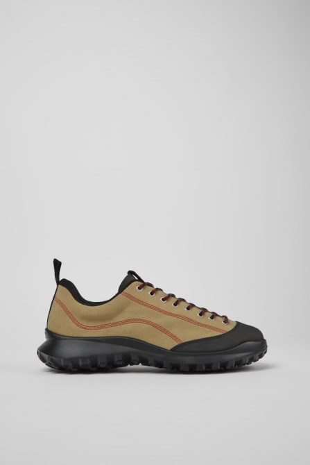 Crclr Gore-Tex Beige Nubuck And Textile Sneakers For Men Camper New Arrivals