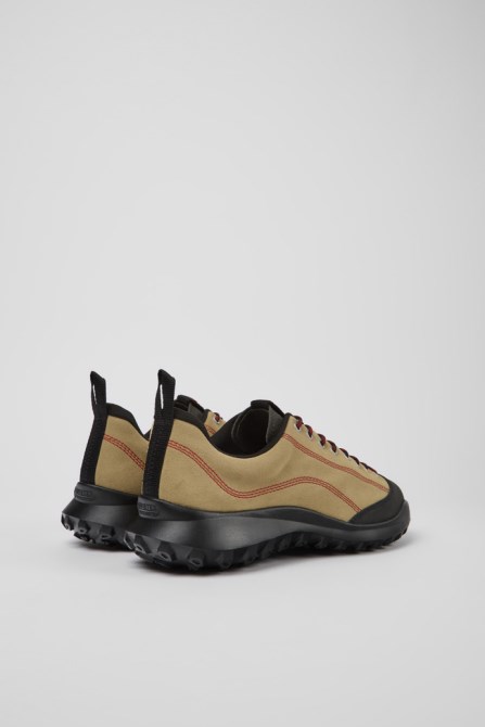 Crclr Gore-Tex Beige Nubuck And Textile Sneakers For Men Camper New Arrivals