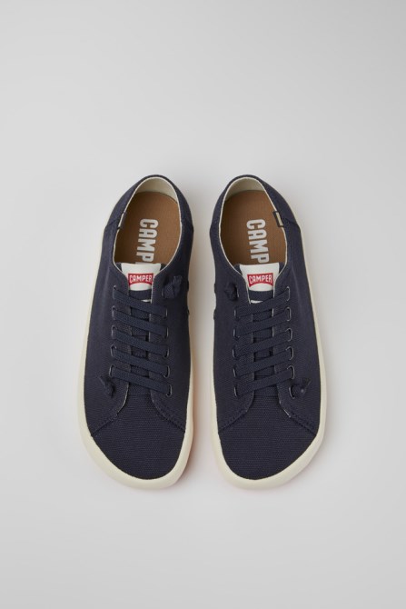 Camper Peu Rambla Blue Sneaker For Men New Arrivals