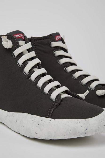 Peu Stadium Gray Ankle Boots For Men Exclusive Camper