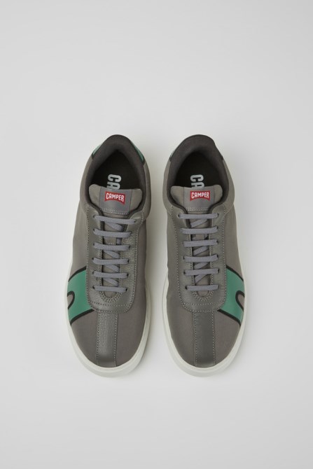 Runner K21 Gray And Green Sneakers For Men Exclusive Camper