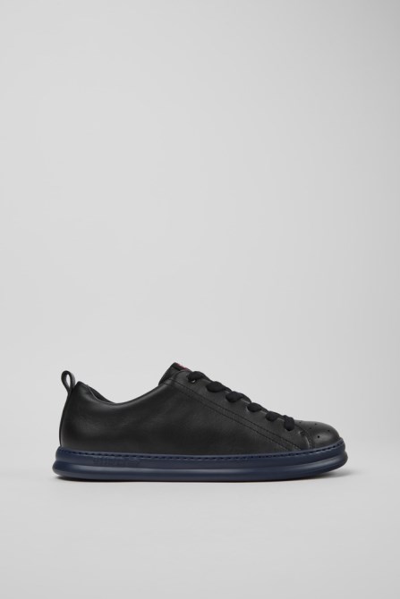 Camper Design Runner Black Sneakers For Men