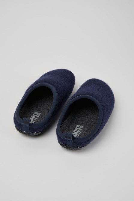 Wabi Blue Slippers For Men Exclusive Camper