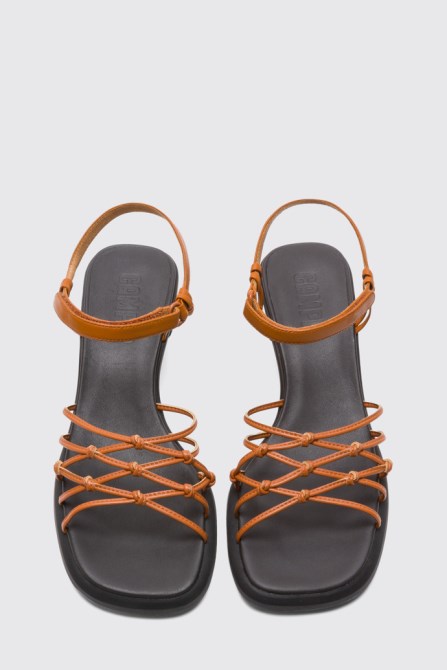 Dina Brown Sandal For Women Exclusive Camper