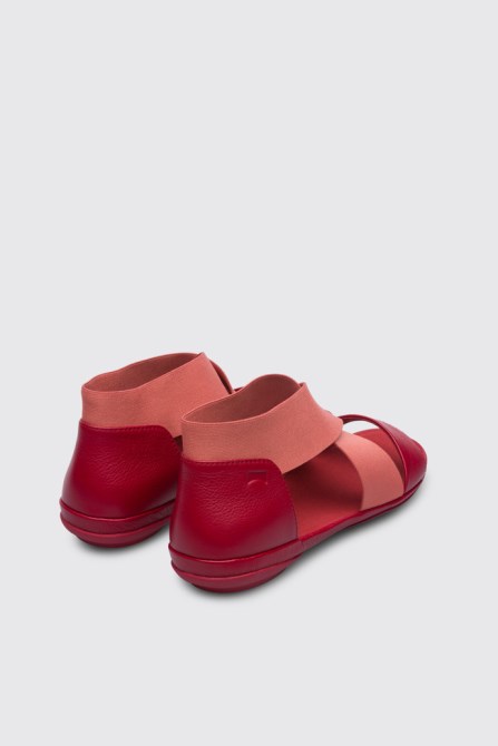 Camper Right Red Sandal For Women New Arrivals