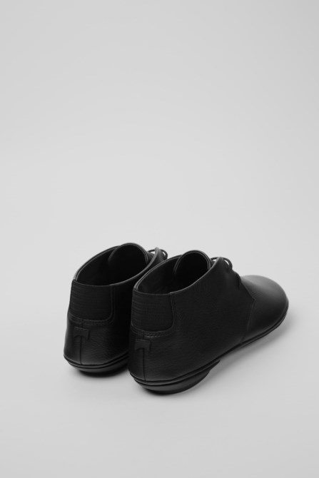 Camper Design Right Black Ankle Boots For Women