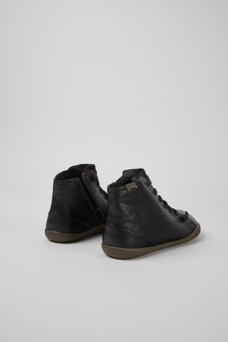 Camper Design Peu Black Ankle Boot For Women