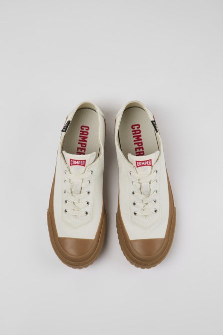 Design Camaleon White Sneaker For Women Camper