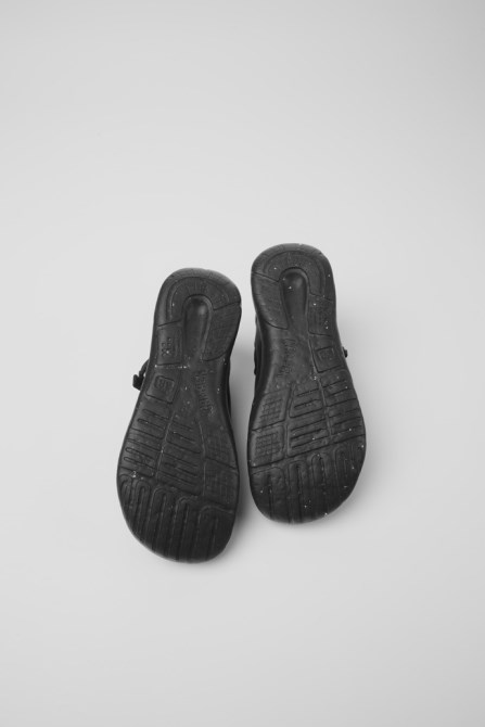 Design Peu Stadium Black Semi-Open Sneakers For Women Camper