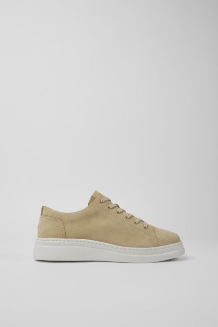 Camper Design Runner Up Beige Sneaker For Women