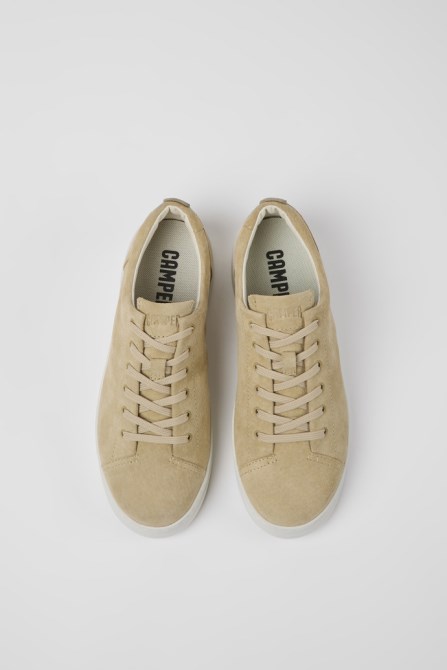 Camper Design Runner Up Beige Sneaker For Women