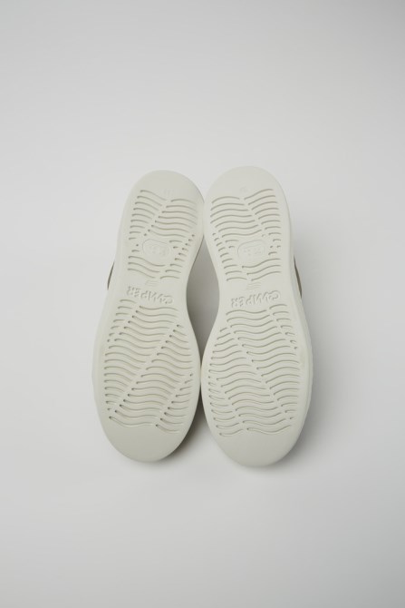 Design Runner Up Brown-Gray Nubuck Sneakers For Women Camper