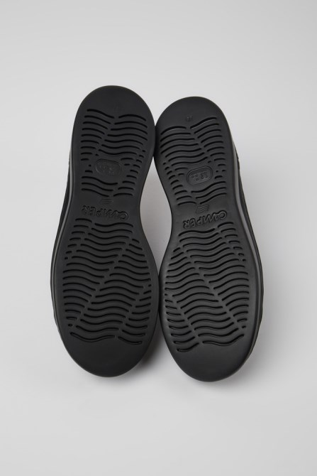 Design Runner Up Gray Nubuck Sneakers For Women Camper