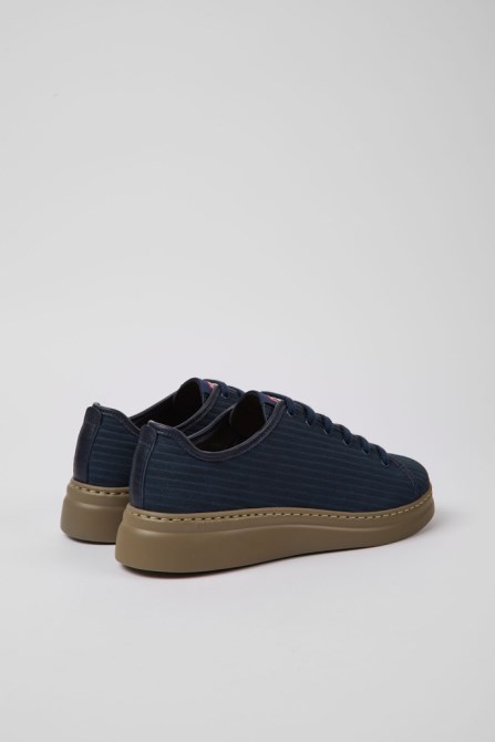 Camper Runner Up Blue Recycled Leather Sneakers For Women New Arrivals