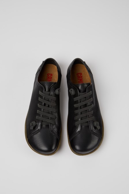 Design Peu Black Casual Shoes For Women Camper