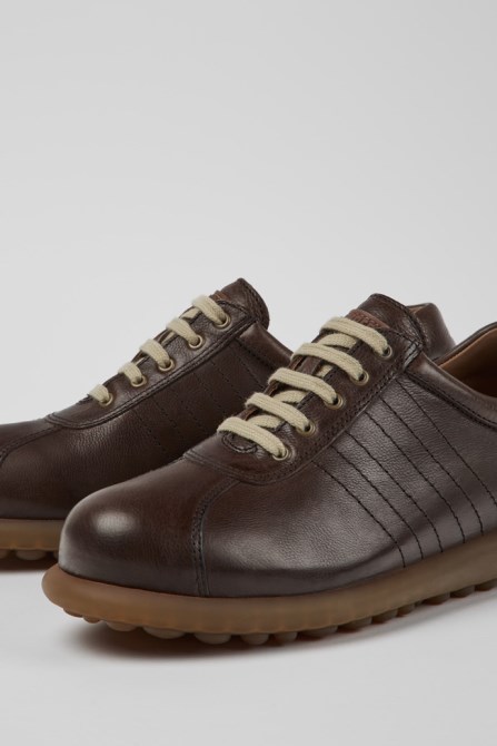 Pelotas Dark Brown Shoe For Women Camper New Arrivals