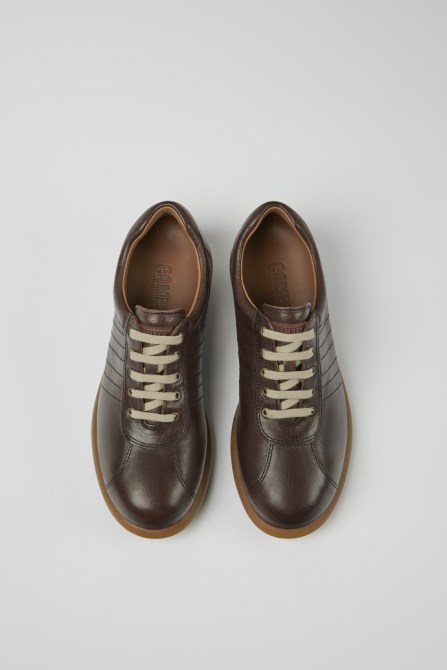Pelotas Dark Brown Shoe For Women Camper New Arrivals
