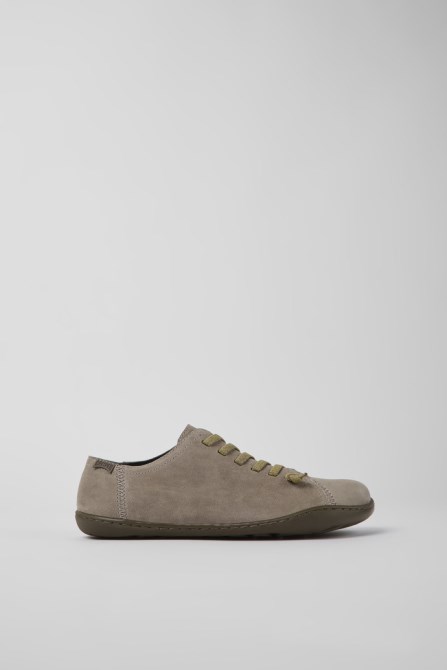 Camper Design Peu Grey Casual Shoes For Women