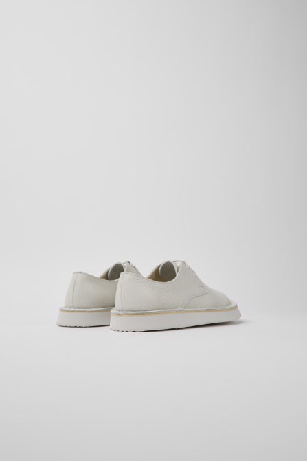 Brothers Polze White Leather Shoes For Women Exclusive Camper